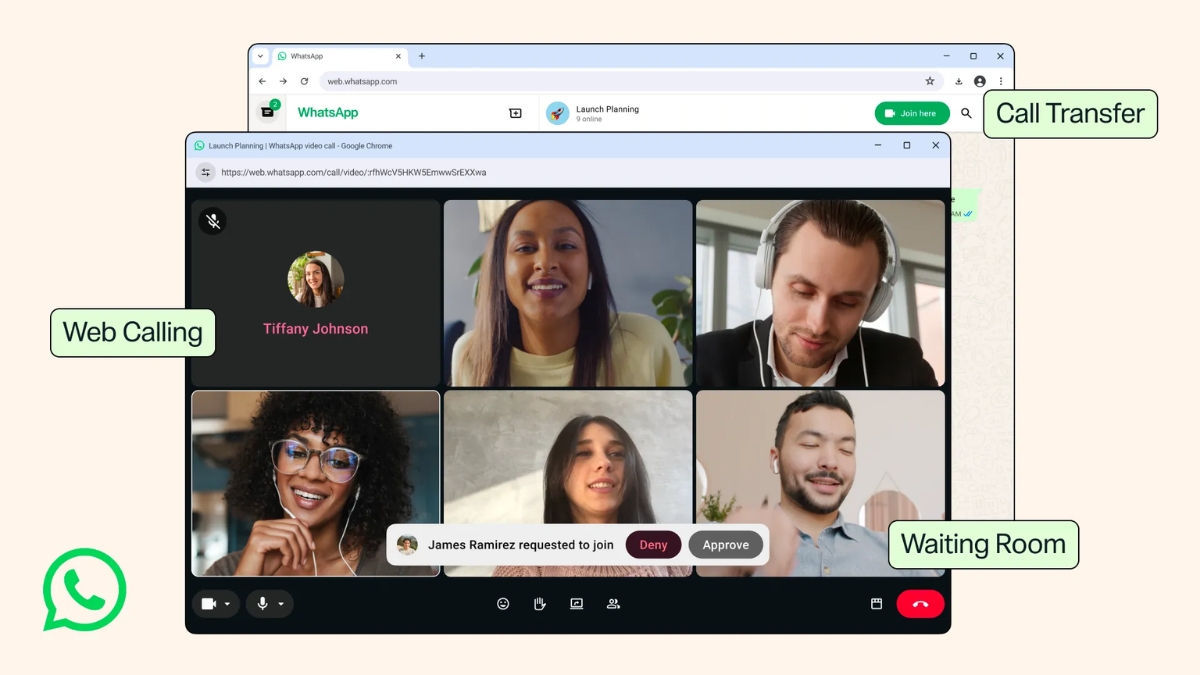 WhatsApp Web Now Supports Group Video Calls; QuickHD, Noise Suppression Features Rolling Out