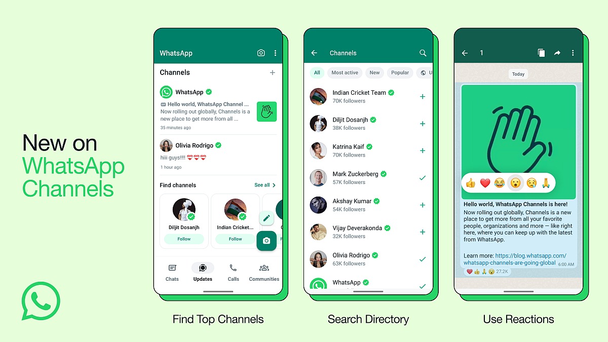 WhatsApp Channels Gets Polls, Voice Notes, and Ability to Share Updates on Status