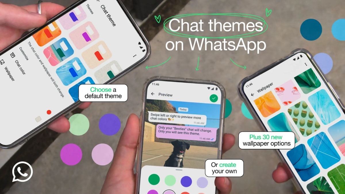 WhatsApp May Let You Share Custom Wallpapers and Chat Themes With Others