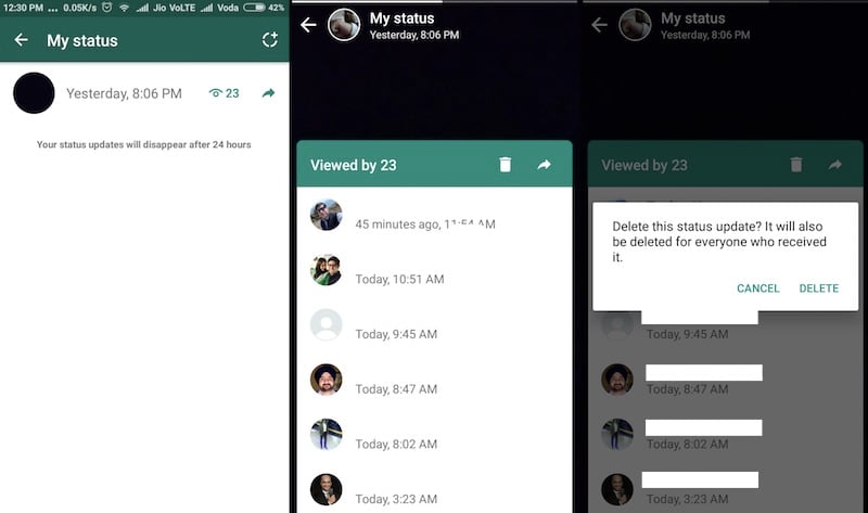 How to Create, Edit, Delete WhatsApp Status Updates - Syncios Blog