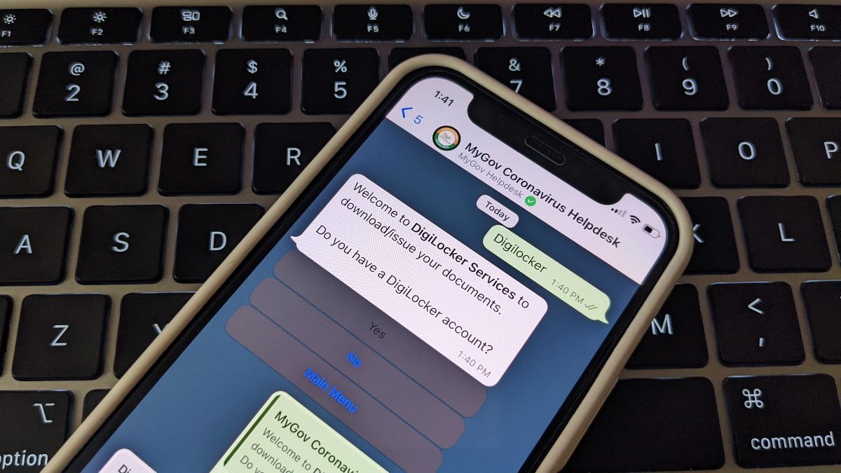 WhatsApp Users Can Now Access DigiLocker Using MyGov Helpdesk Chatbot