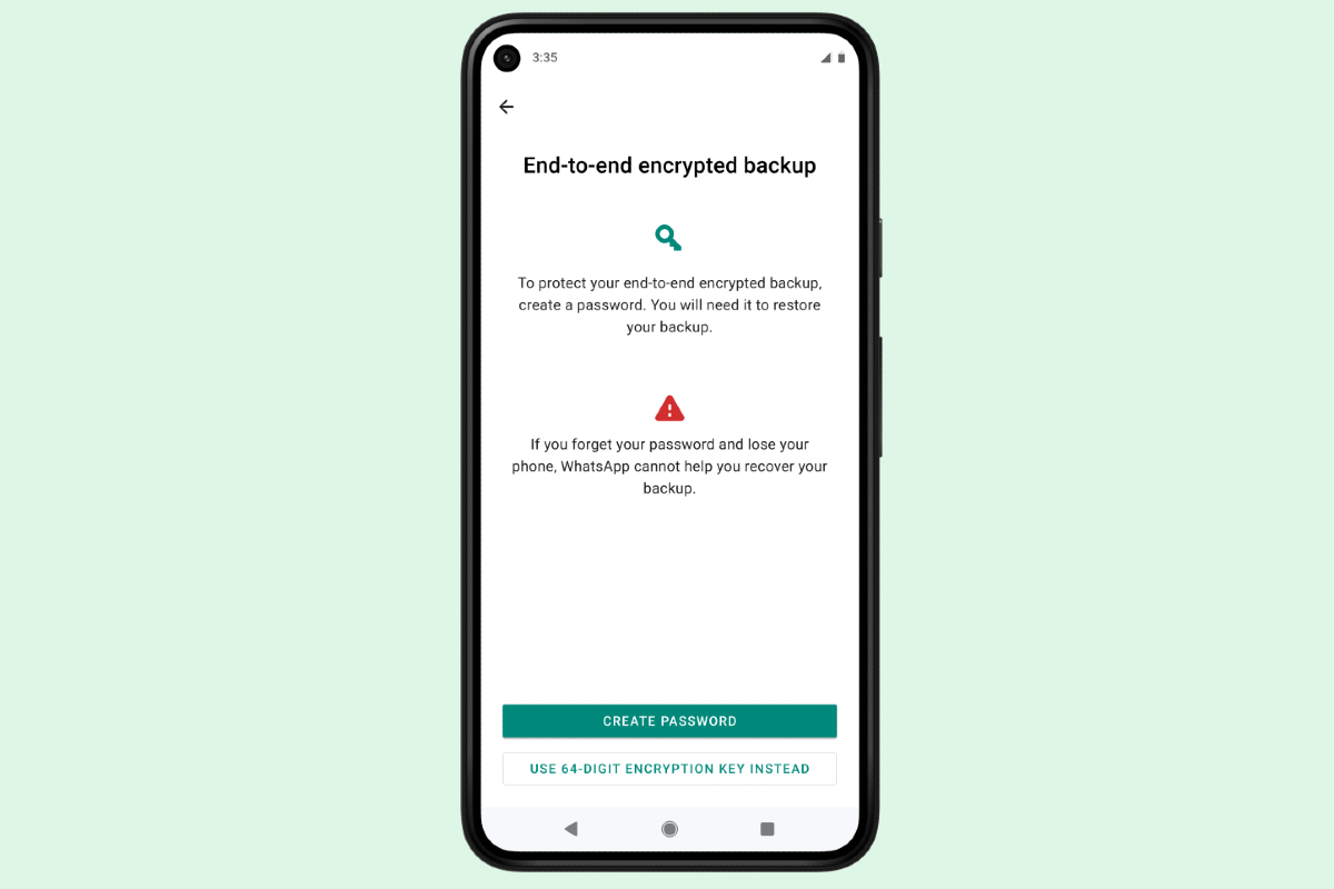 WhatsApp Starts Rolling Out End-to-End Encrypted Cloud Backups for Android, iOS Users Worldwide