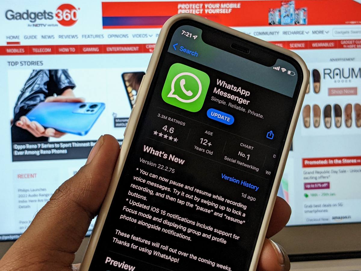 WhatsApp for iOS Gets Ability to Pause Voice Message Recording, New Focus Mode