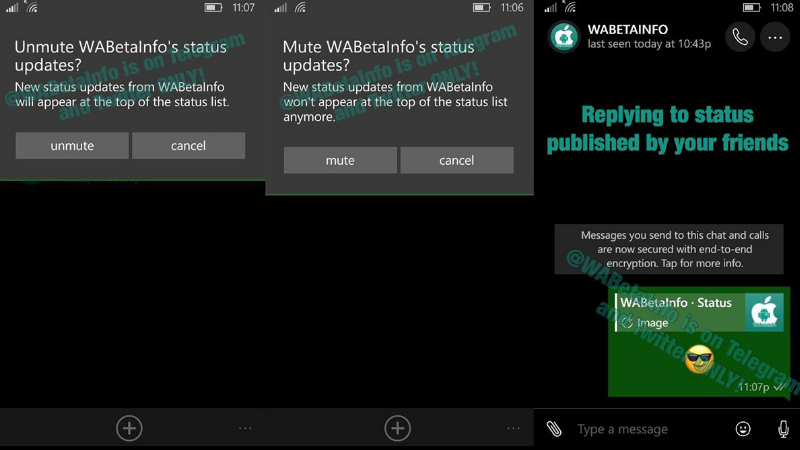 WhatsApp Update Expected to Bring Status Message Replies, Option to Mute Statuses