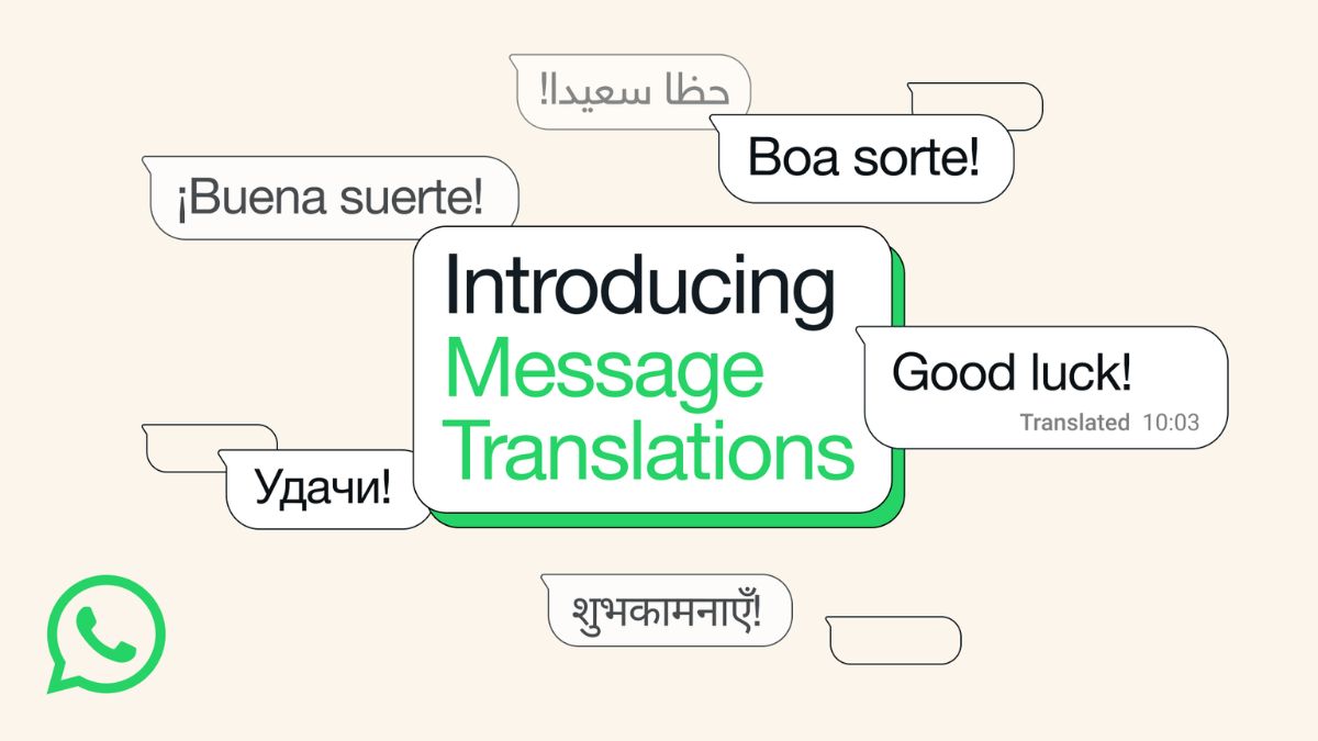 WhatsApp’s New Message Translations Feature Can Translate Messages in More than 19 Languages