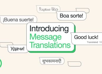 WhatsApp’s New Message Translations Feature Can Translate Messages in More than 19 Languages