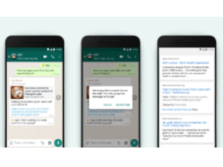 WhatsApp Launches Search the Web Feature to Fight Misinformation, Rolling Out in Select Countries