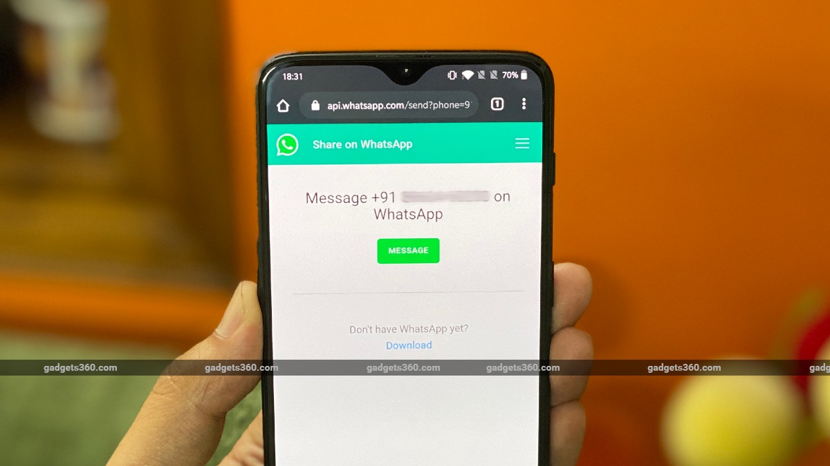 WhatsApp: How to Send Message to Unsaved Number Without Adding Contact