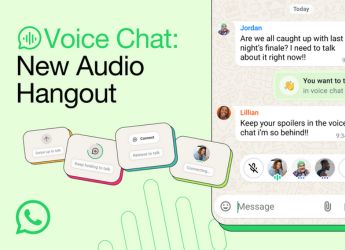 WhatsApp Rolls Out Voice Chat Feature for All Group Chats With End-to-End Encryption