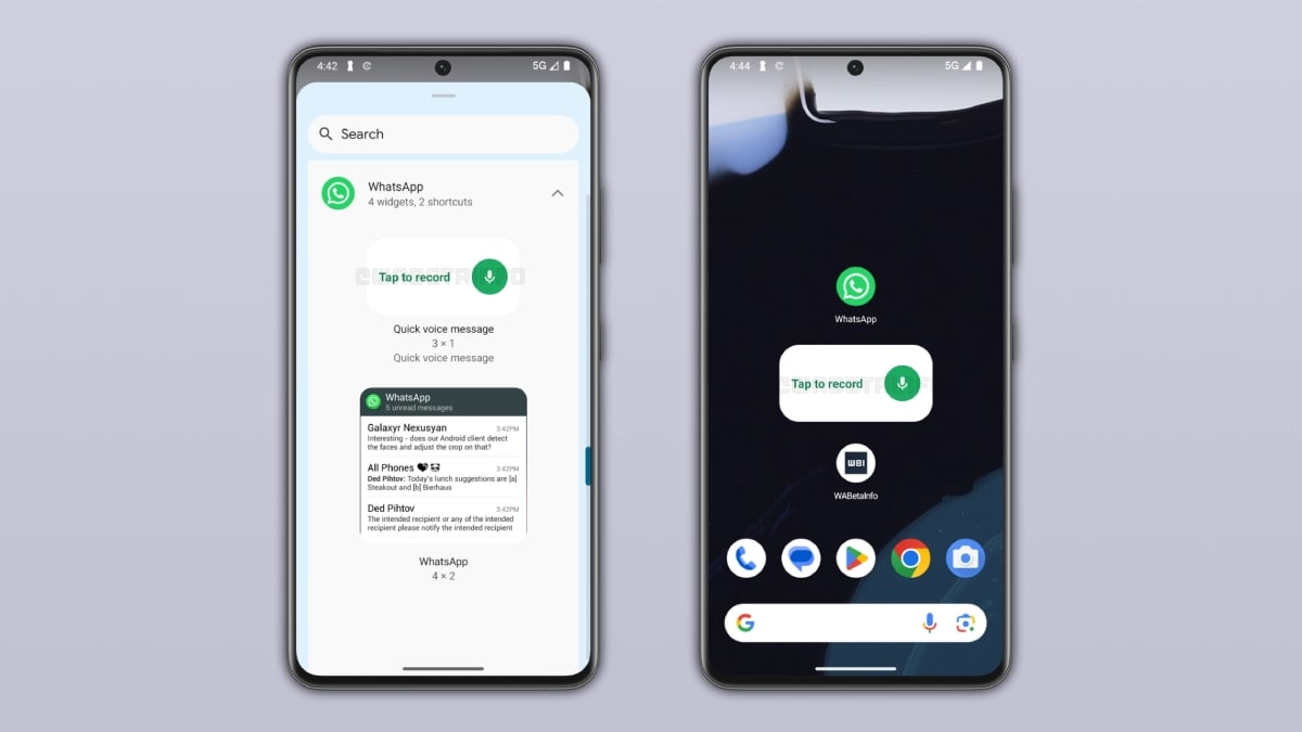 whatsapp voice note widget wabetainfo inline voice note widget