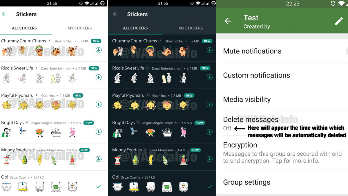 WhatsApp Android Beta Tips Tweaks to Upcoming Animated Stickers, Delete Messages, Account Transfer Features