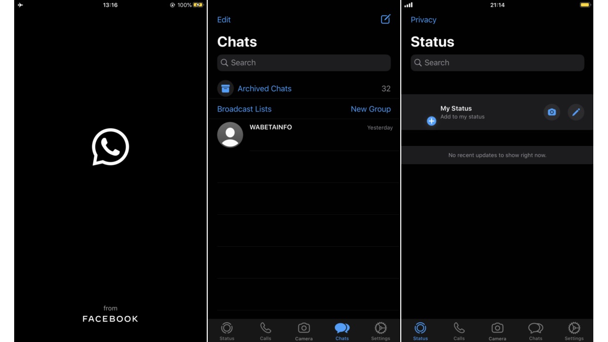 WhatsApp for iPhone Gets New Beta Update, Dark Mode Now Widely Available