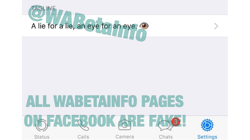 WhatsApp 'Tagline' Update May Bring Back Text Statuses