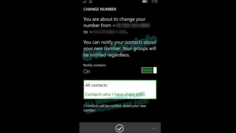 WhatsApp Looks Set to Get New 'Change Number' Feature; Live Location Feature Spotted Again