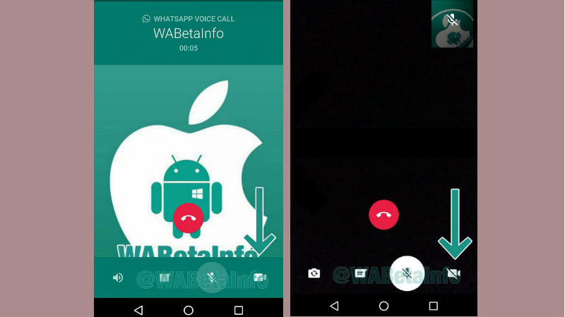 WhatsApp Video to Voice Call Switch Spotted, New App for Businesses Tipped