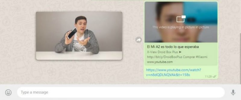 WhatsApp Web Picture-in-Picture Mode Gets Support for YouTube, Facebook, Instagram Links WhatsApp Web Picture-in-Picture Mode Gets Support for YouTube, Facebook, Instagram Links