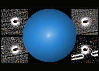 Interstellar Comet 3I/ATLAS Shows Wobbling Jets in Rare Sun-Facing Tail