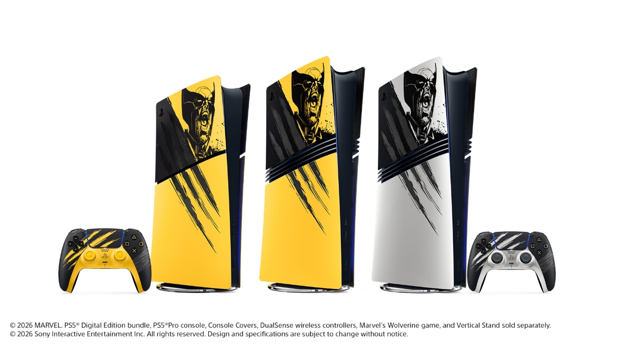 Sony Announces Limited-Edition Marvel's Wolverine PS5 Bundle and Accessories in Striking See-Through Designs