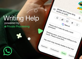 WhatsApp Rolls Out AI-Powered Writing Help Feature to Rephrase Text for Different Styles and Tones
