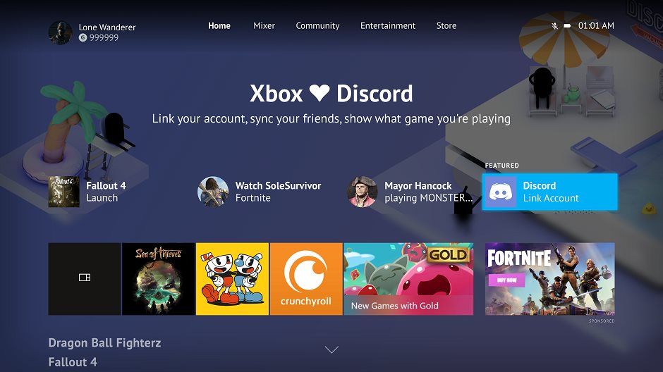 Xbox One Update Brings Discord Integration, 120Hz Refresh Rate Support