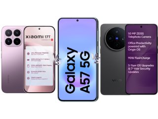 Xiaomi 17T vs Vivo X200T vs Samsung Galaxy A57: Price in India, Specifications and Features Compared