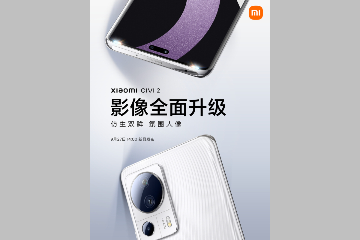 Xiaomi Civi 2 Design, Front Camera Specifications Officially Revealed: Details