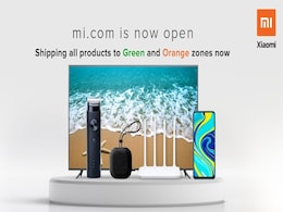 Redmi, Mi, Poco Phones Now on Sale via Online Platforms in Green and Orange Zones Redmi, Mi, Poco Phones Now on Sale via Online Platforms in Green and Orange Zones