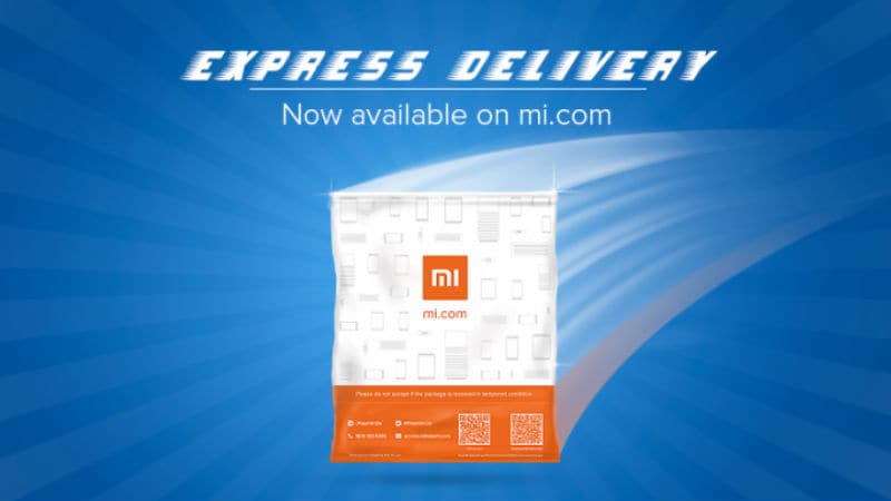 Xiaomi एक दिन के भीतर डिलीवरी देगी, शुरू की एक्सप्रेस डिलीवरी सेवा