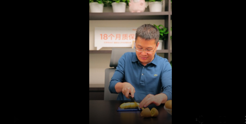 Redmi Note 7 Used as a Chopping Board, Nut Cracker in 'Test Videos'