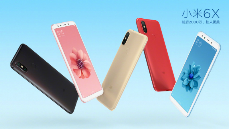 Xiaomi Mi 6X (Mi A2) Expected to Launch in Five Colour Options