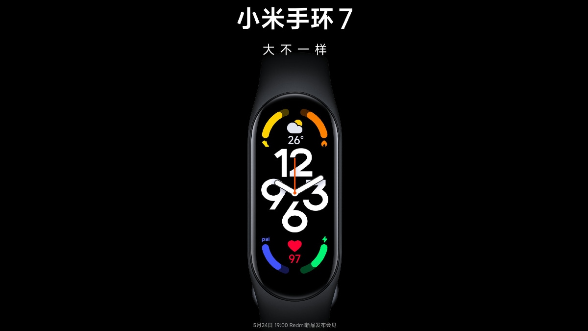 Mi Band 7 Launch Set for May 24, Xiaomi Teases Larger Display With