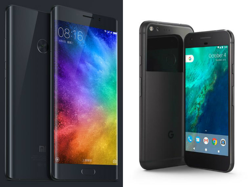 Xiaomi Mi Note 2 vs Google Pixel XL: Which Is the Right Samsung Galaxy Note 7 Replacement for You?