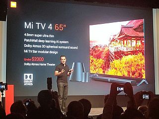 CES 2017: Xiaomi&#039;s New Mi TV 4 Is 4.9mm Thick, 30 Percent Thinner Than iPhone 7