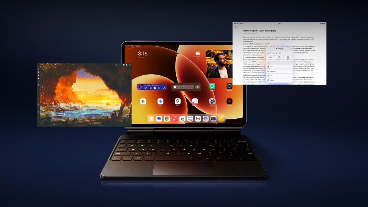 Xiaomi Pad 8 India Launch Date Announced; Snapdragon 8s Gen 4 and 9,200mAh Battery Confirmed