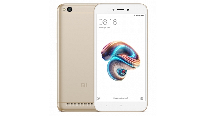 Redmi 5A to Go on Sale in India Today via Flipkart, Mi.com