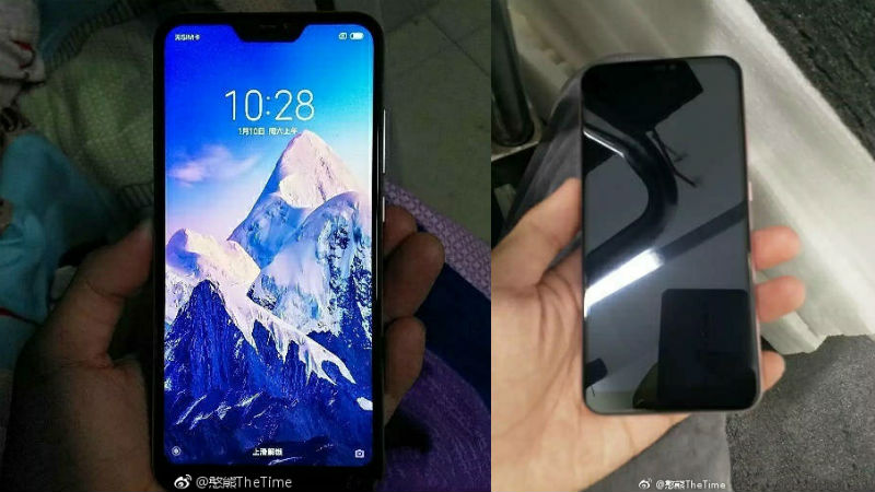Xiaomi Redmi 6 Pro Allegedly Spotted in Leaked Images With iPhone X-Like Display Notch