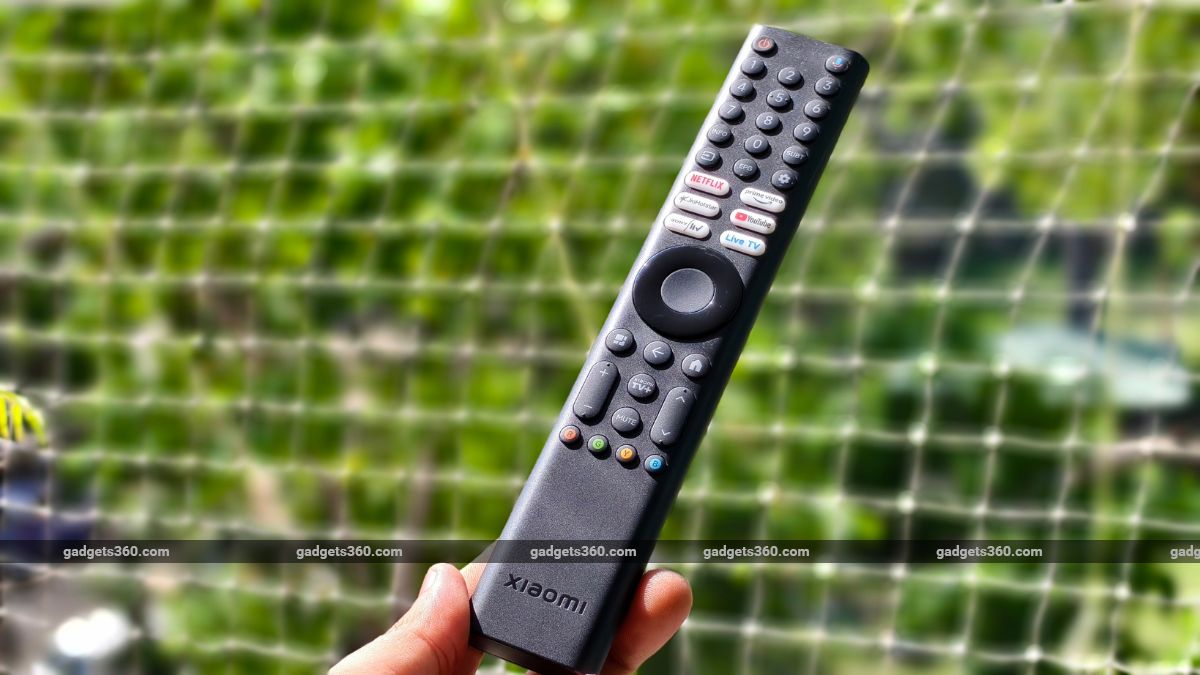 xiaomi tv mini led review ndtv remote Xiaomi