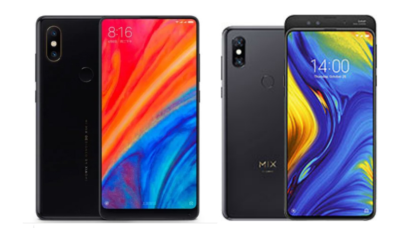 Xiaomi Mi Mix 3 vs Mi Mix 2S: Price, Specifications Compared