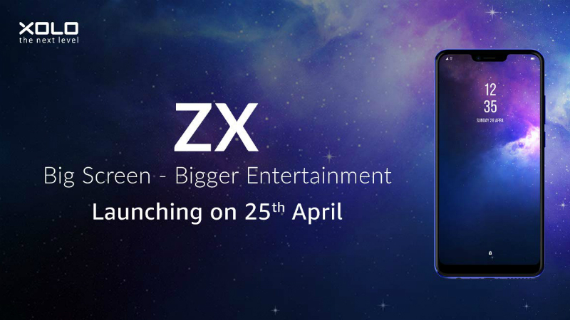 Xolo ZX With 6.22-Inch HD+ Display, Dual Rear Cameras Set to Launch in India on April 25