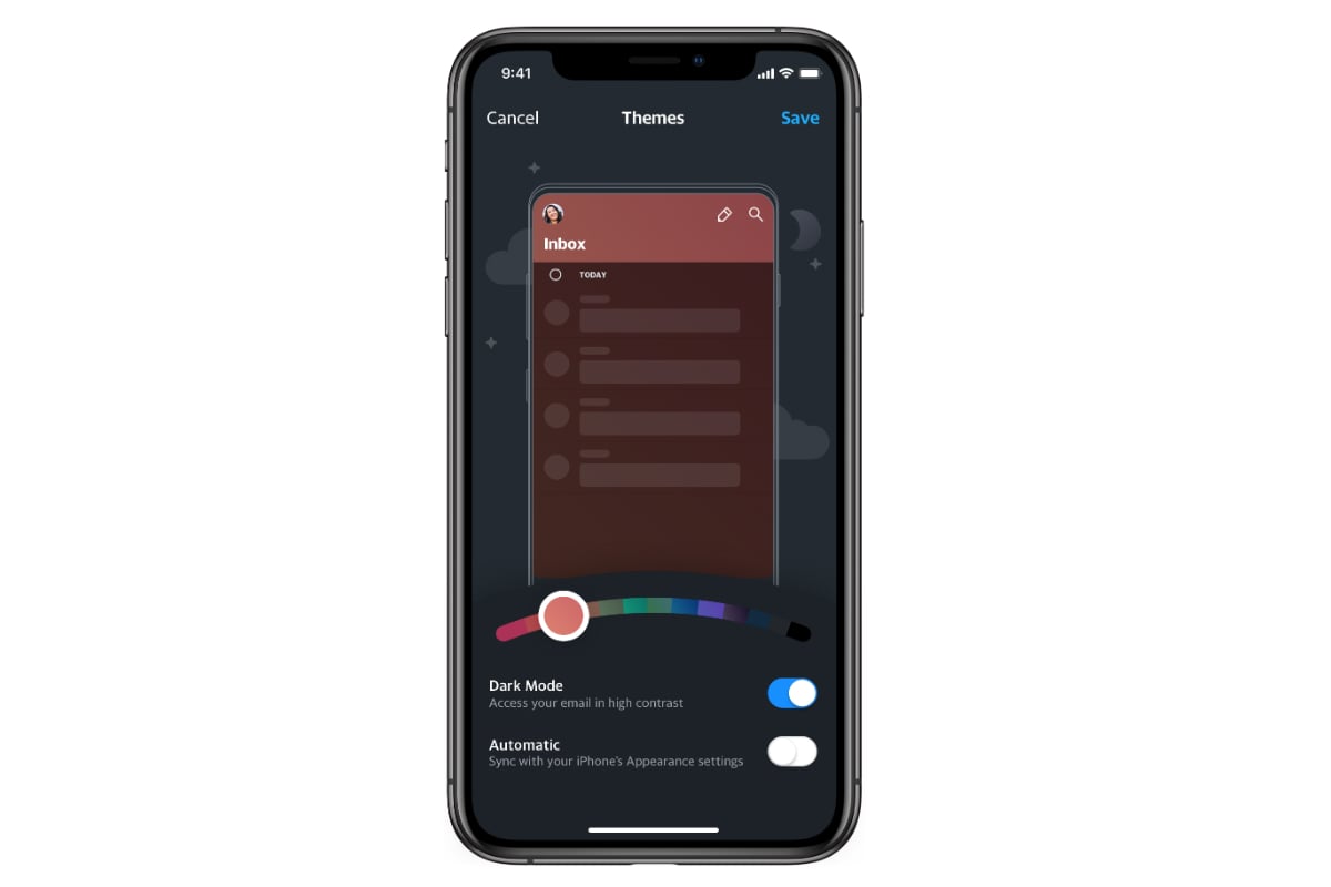 yahoo mail app ios dark mode Yahoo Mail