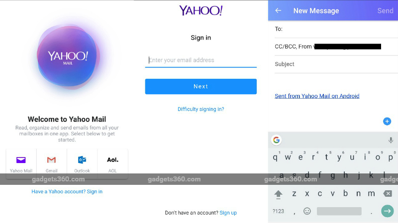 Yahoo Mail Go App for Entry-Level Smartphones Launched, Mobile Web Version Gets New Features