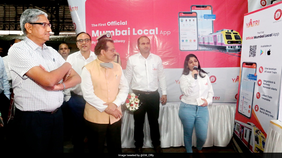Railways Launches Updated App To Allow Live-Tracking Of Mumbai Local Trains