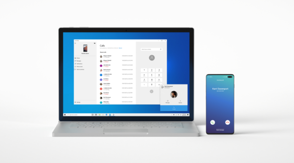 Microsoft's 'Your Phone' App Gets Calling Support in Beta for Windows 10