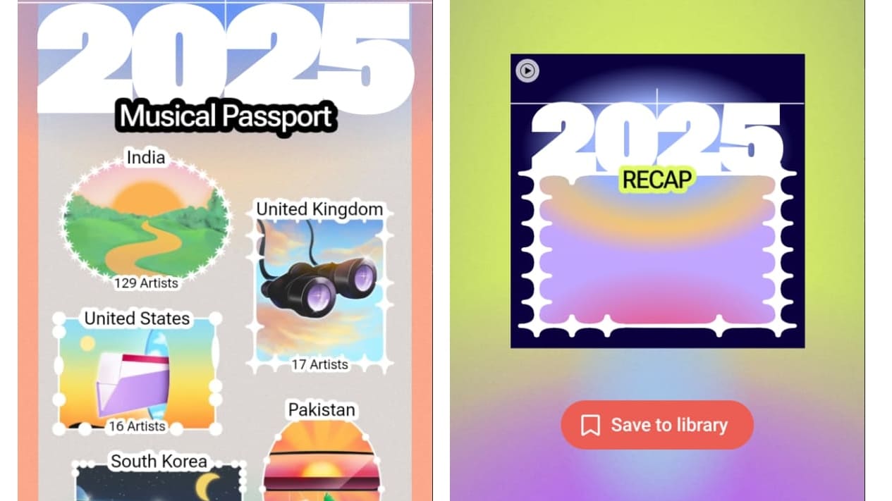 youtube 2025 music recap gadgets360 YouTube Music 2025 Recap