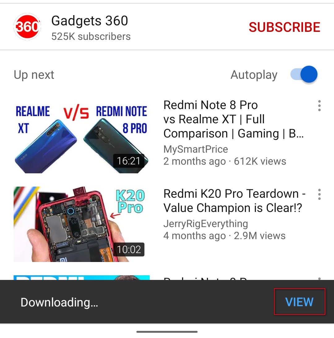 How To Download Youtube Videos For Offline Viewing Using Official App Youtube Go Browser And More Ndtv Gadgets 360