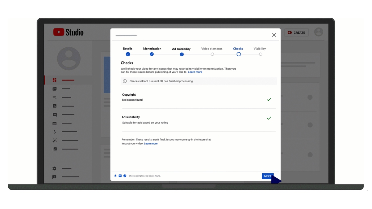 YouTube Studio Gets New 'Checks' Feature, Flags Copyright Issues Before Publishing