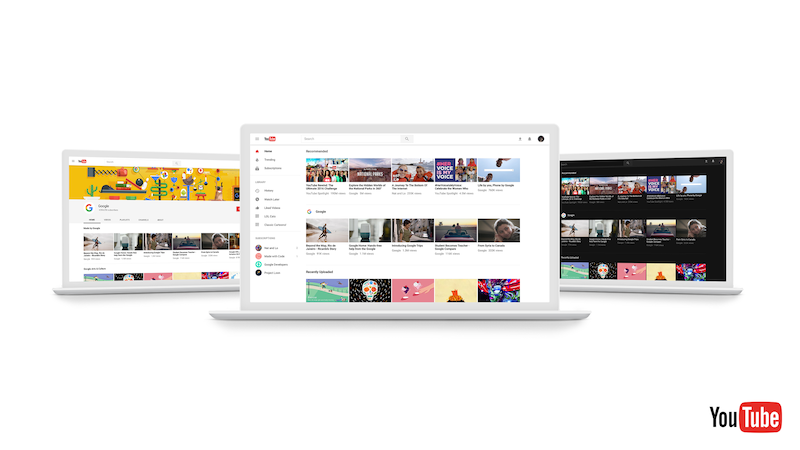 YouTube Desktop Redesign Brings Material Design, Dark Theme, and More