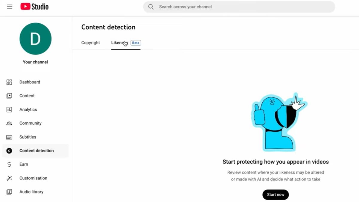 youtube likeness detection 1 YouTube
