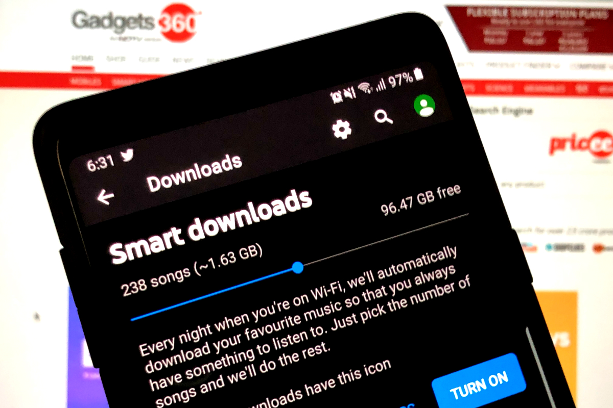 YouTube Music Gets 'Smart Downloads' Feature to Save Up to 500 Favourite Tracks Automatically