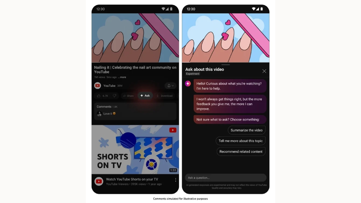 YouTube Premium Gets High Bitrate 1080p Video on Android, Smart TVs; Introduces AI-Based Features